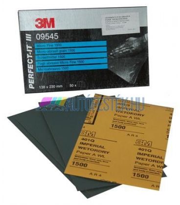 3M™ 09545 Perfect-It™ Csiszolópapír (P1500)