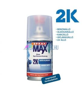 2K Spray Max Rapid Színtelen Lakk Spray - Fényes (250ml)