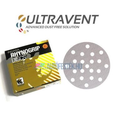 INDASA™ HT Line Prémium 21 Lyukas ULTRAVENT Körpapír (P80)