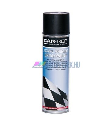 Car-Rep Acryl Alapozó Spray - Fekete - Matt (500ml)