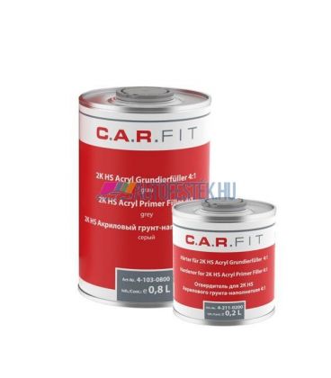 C.A.R. Fit 4:1-es Szürke HS füller szett (1L)