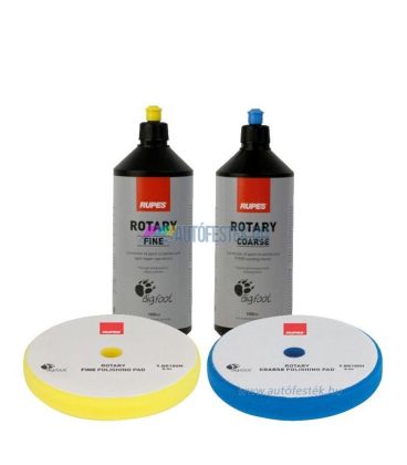 RUPES™ Polírszett - Polírpaszta + Polírszivacs Csomag Nagy (150mm)