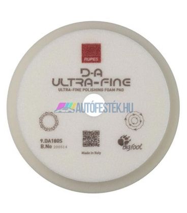 Polírszivacs "DA" puha 150/180mm (fehér)