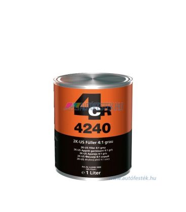 4CR 4210 2K HS-Filler 4:1 Fekete Filler (1l)
