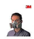 3M™ 6300 Ikerszűrős Félálarc Szett, Fényezőmaszk Szett (L)