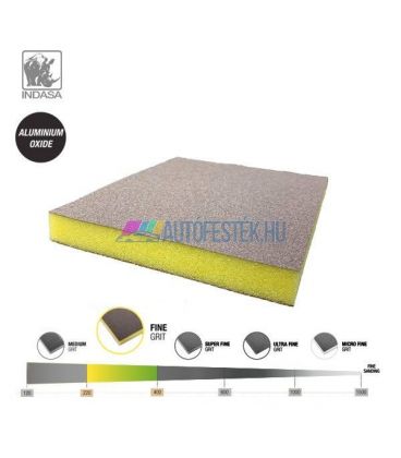 INDASA™ Kétoldalas Csiszolószivacs - Fine (P220-P400)