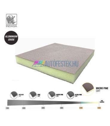 INDASA™ Kétoldalas Csiszolószivacs - MicroFine (P1000-P1500)