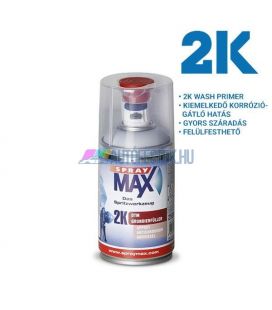 Spray Max 2K Epoxy Primer Filler Rozsdagátló Alapozó Spray - Szürke (400ml)