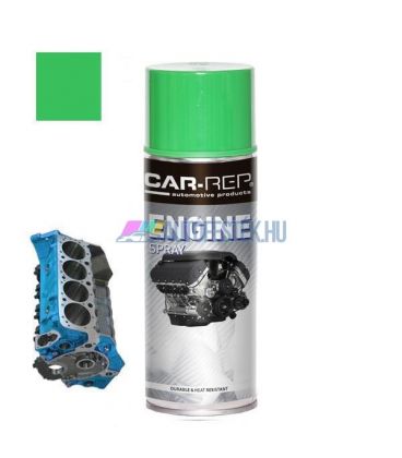 Motorblokk Festék Spray - Zöld - 110 °C - Car-Rep - (400ml)