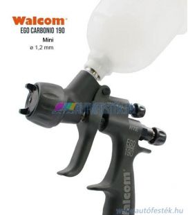 Walcom EGO Carbonio Mini 190 HTE Fényezőpisztoly (0.7) - 703007 