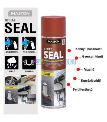 Maston Seal - Vízzáró, Tömítő Spray - Matt Terrakotta - (500ml)