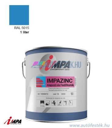 1K Korróziógátló Festék + Alapozó (2 in 1) - RAL6015 - Selyemfényű (1l) - Impa Cink