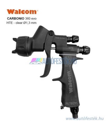 Walcom Genesi Carbonio EVO360 - HTE Clear - Fényezőpisztoly (1.3) W023013