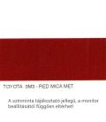 Toyota Színre kevert autófesték Színkód: 3M3 (Bázis)