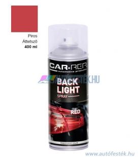 Lámpa Festék Spray - Piros - Áttetsző (400ml) Car-Rep