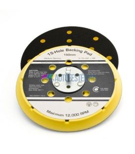 FlexiPads® 6” 15 Lyukas VELCRO® Tépőzáras Csiszolópad (150mm)