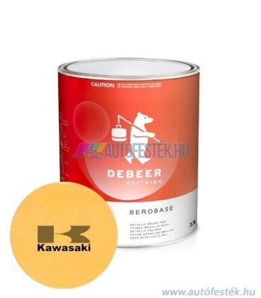 KAWASAKI - Chrome Yellow Pearl - Színrekevert Motorfesték - Színkód: KAW166