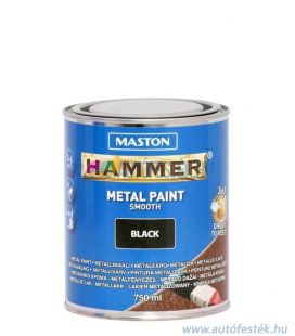 Hammer 3in1 Metál Festék - Közvetlenül a rozsdára (750ml) - Fekete