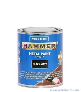 Hammer 3in1 Festék - Közvetlenül a rozsdára (750ml) - Fekete