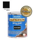 Hammer 3in1 Metál Festék - Közvetlenül a rozsdára (750ml) - Matt Fekete
