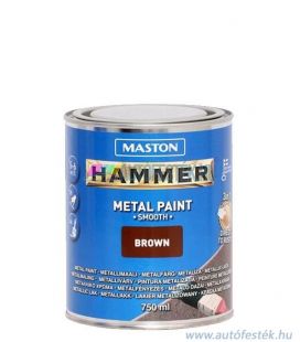Hammer 3in1 Metál Festék - Közvetlenül a rozsdára (750ml) - Barna