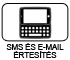 SMS és E-mail értesítés